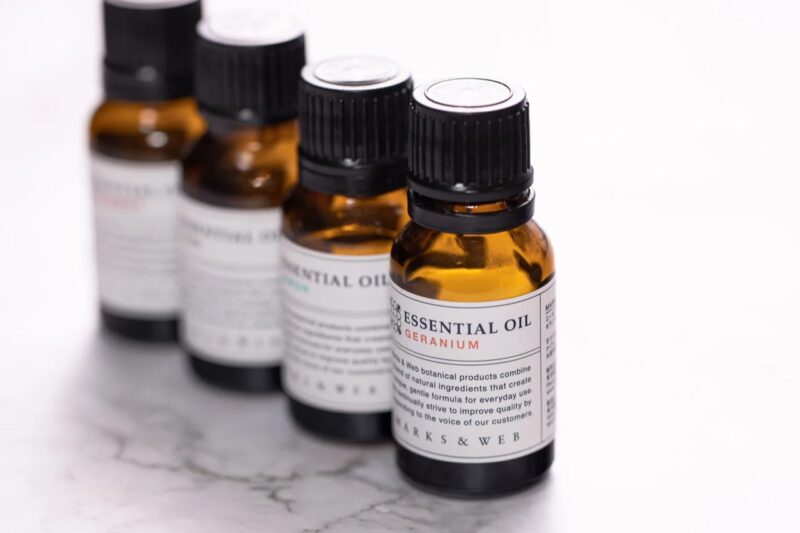 アロマオイルでリラックス。