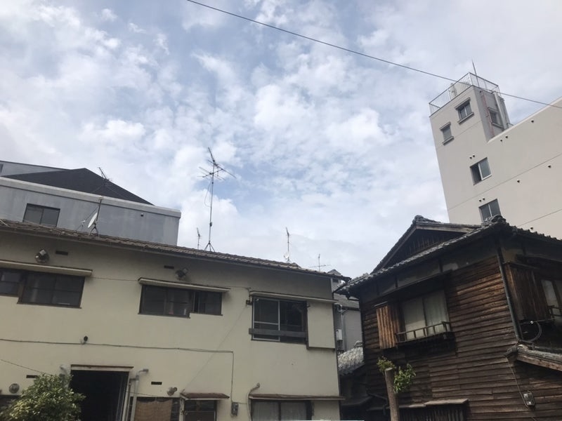 昭和の面影を残した美野島の住宅。まだまだ現役です。