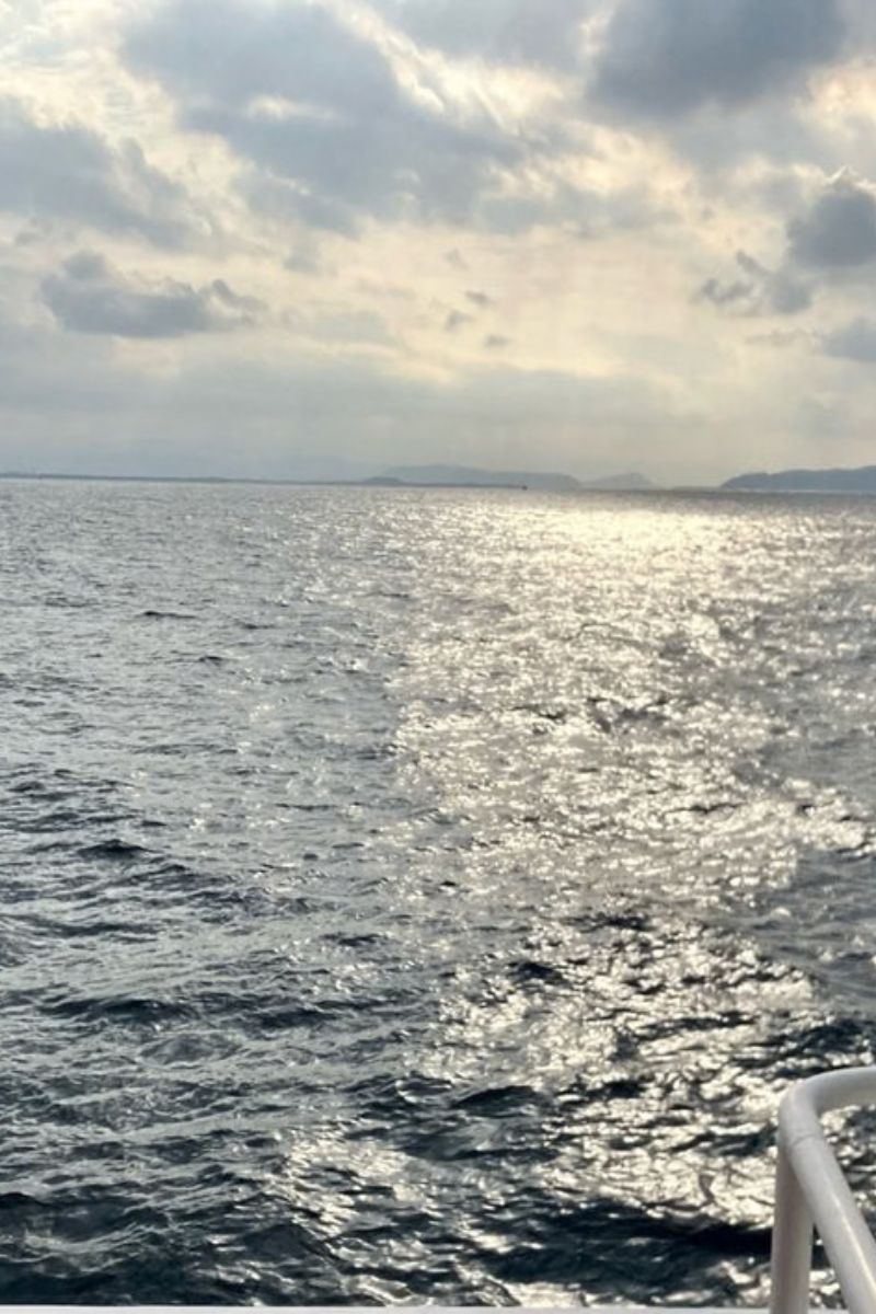 福岡・相島の夕日。2023年撮影