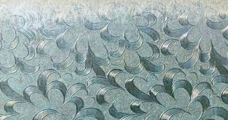 昭和ガラス。「らんまん」