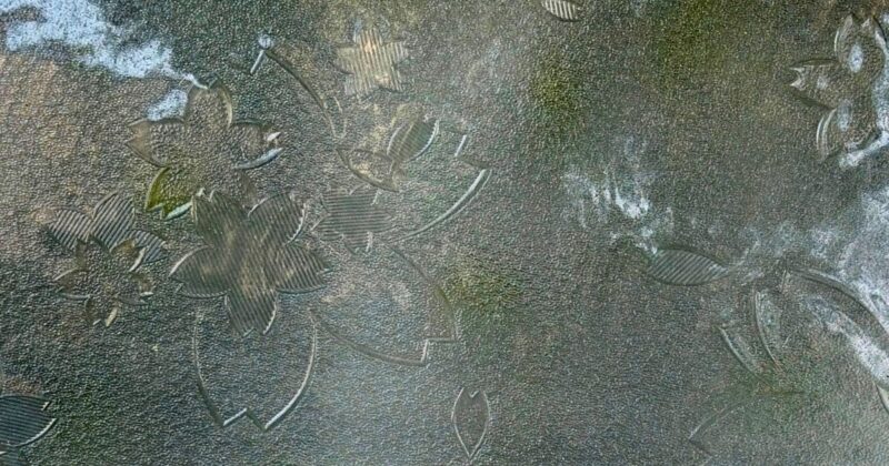 昭和型板ガラス「桜」202604使用