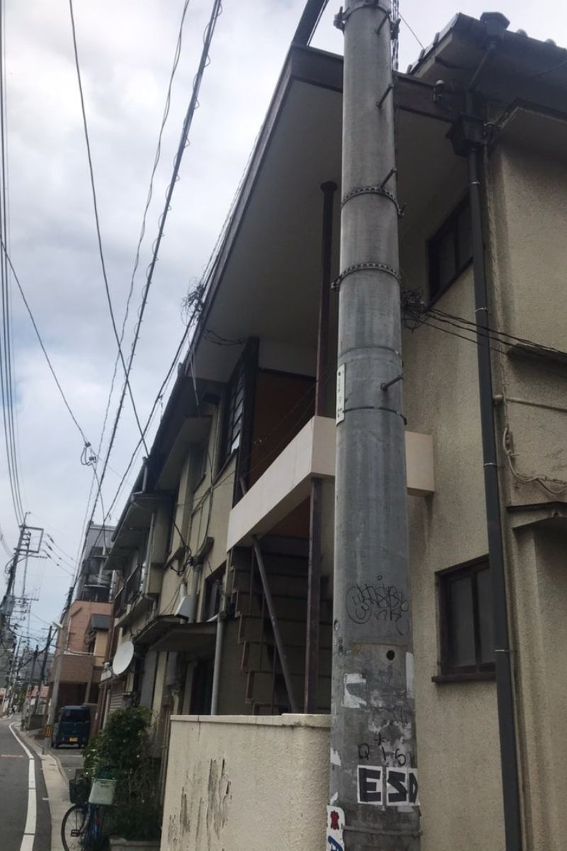 【福岡市博多区美野島】昭和のアパートが立ち並ぶ町並み